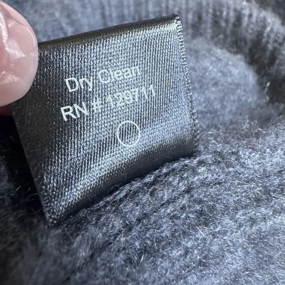 Jenni Kayne Chasmere Cocoon Cardigan Women’s Size XS Oversized Carbon Gray - Picture 9 of 11